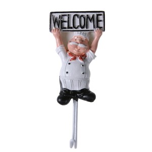 GANCHO DE PAREDE COZINHEIRO