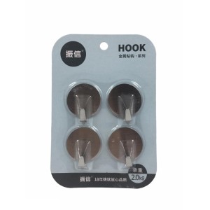 GANCHO DE PAREDE 4PCS