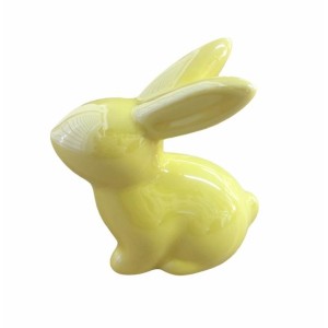 ENFEITE DE COELHO PÁSCOA PORCELANA