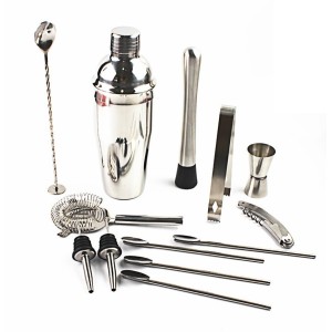 KIT BARTENDER INOX 14PCS