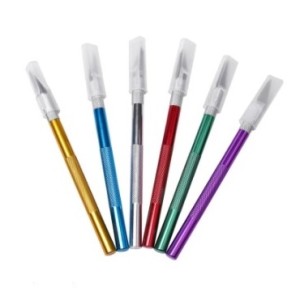 ESTILETE DE PRECISÃO ALUMÍNIO COM REFIL