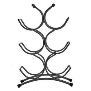 SUPORTE PARA GARRAFA DE VINHO ARAMADO